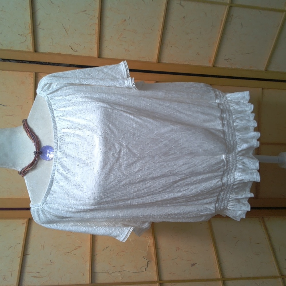 Alyx White Blouse Size XXL